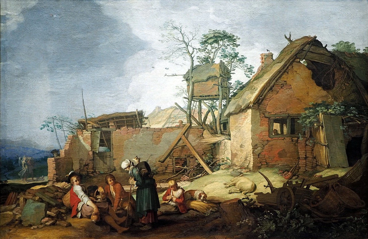 Paesaggio con rovine - Kunsthalle Hamburg